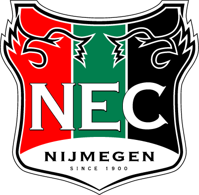 N.E.C. Nijmegen 0-Pres Primary Logo t shirt iron on transfers